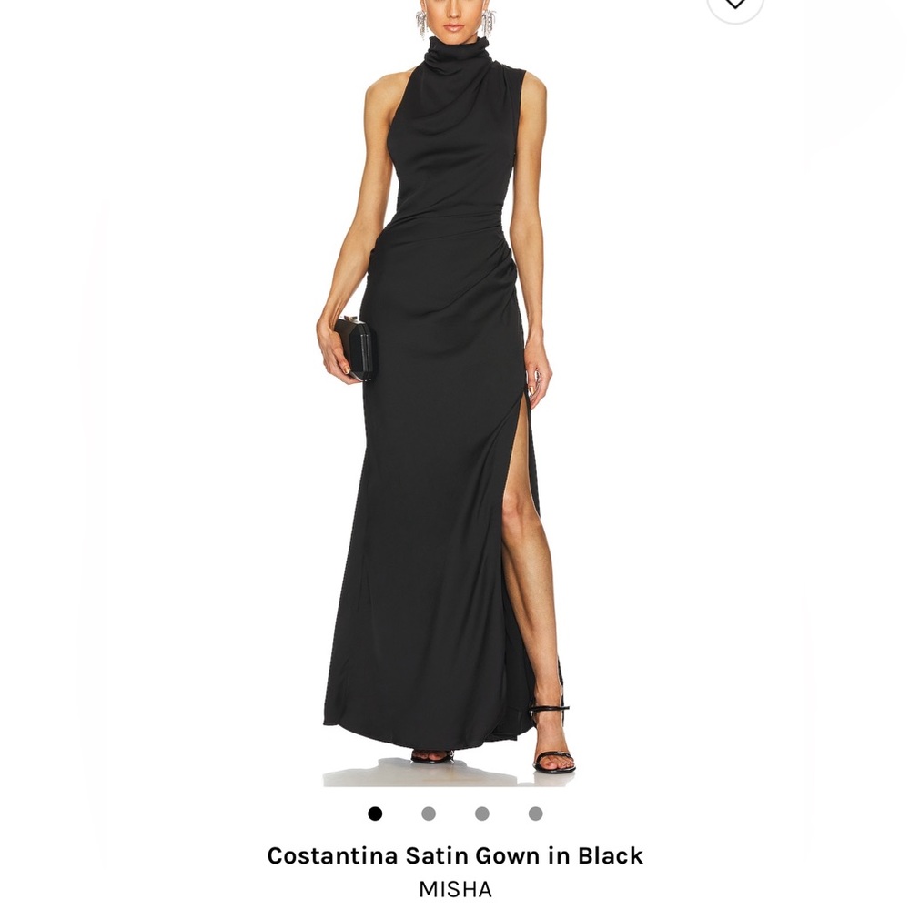 REVOLVE: MISHA Constantina Satin Gown